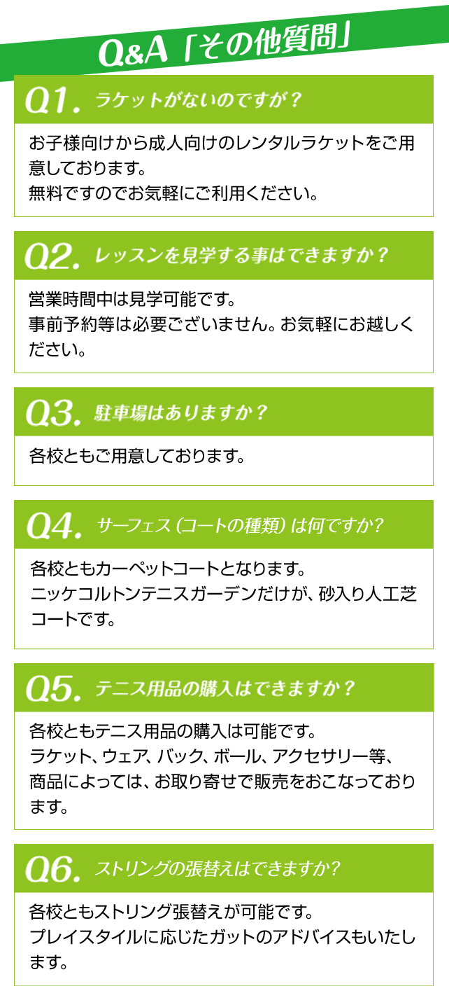 Q＆A　その他の質問